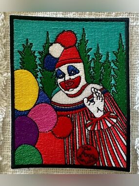 pogo the clown john wayne gacy iron on patch